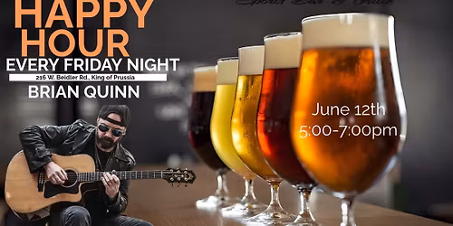 Screwballs Friday Happy Hour with Brian Quinn rocks the block!