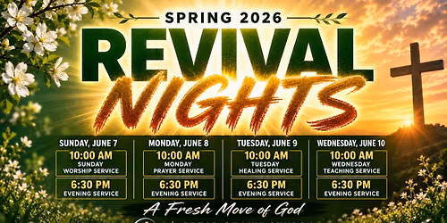 REVIVAL WEEK @ THE BREAD