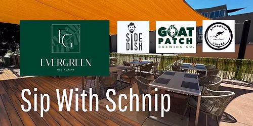 Patio Brunch Bash Sip with Schnip at Evergreen