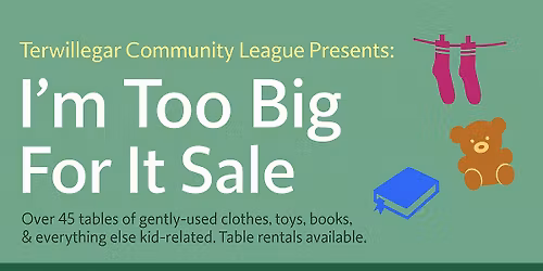 TCL's Spring I'm Too Big For It Sale 