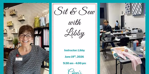 Sit & Sew with Libby in Brentwood