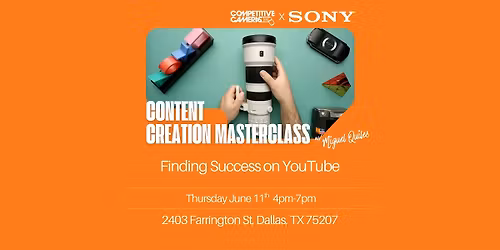 YouTube Content Creation Masterclass w\/ Miguel Quiles