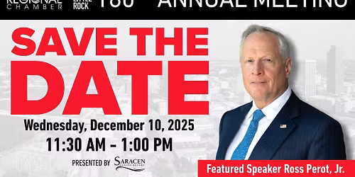 160th Little Rock Regional Chamber Annual Meeting, presented by Saracen Casino Resort