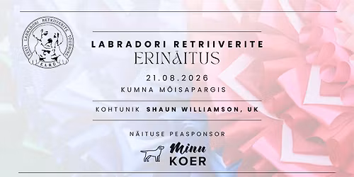 LABRADORI RETRIIVERITE ERIN\u00c4ITUS