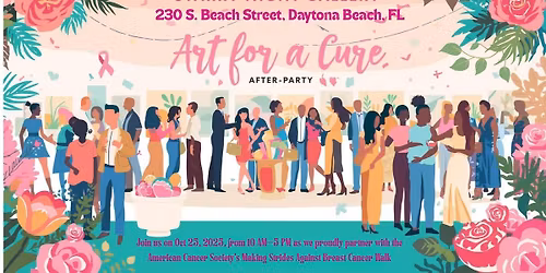 \ud83c\udfa8 Art for a Cure After-Party \ud83c\udf97\ufe0f at Starry Night Gallery