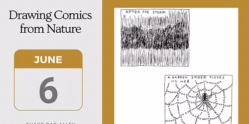 Drawing Comics from Nature
