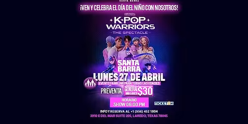 GUERRERAS K-POP EL PESPECTACULO 6PM 
