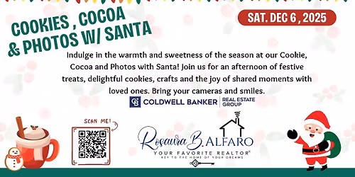 Cookies, Cocoa & Photos w\/Santa