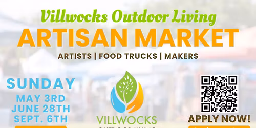 Villwocks Outdoor Living Artisan Market: May 3rd
