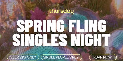 Thursday | 25 + Spring Fling Singles Night at Time | Philadelphia