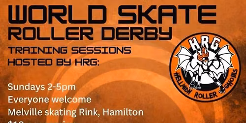 World Skate Roller Derby training session 