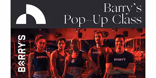 Barry's Pop Up Workout at Springline Menlo Park