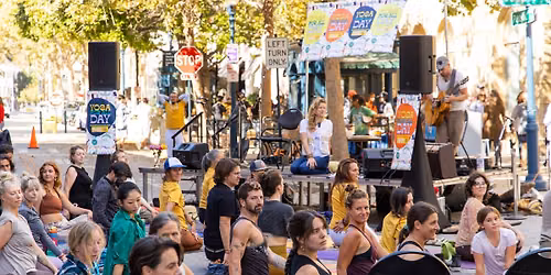 Happy 10th B-Day, YFAM! | 2nd Annual Yoga For All Day in Downtown Santa Cruz