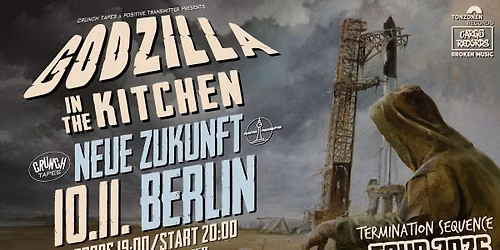 Godzilla In The Kitchen & Mudfinger live at Neue Zukunft, Berlin