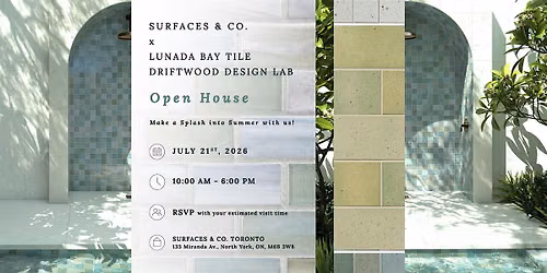 Surfaces & Co. : Make a Splash into Summer