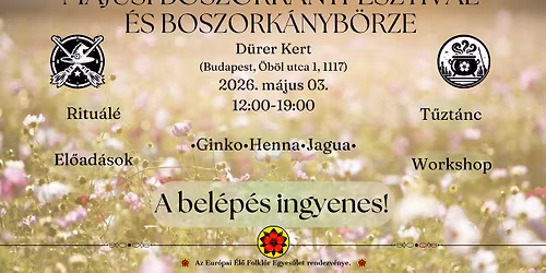 M\u00e1jusi Boszork\u00e1nyfesztiv\u00e1l \u00e9s Boszork\u00e1nyb\u00f6rze - A bel\u00e9p\u00e9s ingyenes!