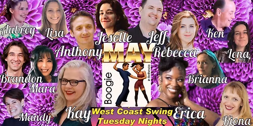W\/C Swing Series & Drop-In Group Lessons plus Dancing @ WCS Tuesdays in Bethesda, MD. 