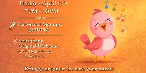 Spring Into Music Acoustic Open Mic Night 