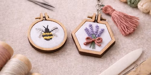 Textile Embroidery with Lindsey Rose \u2013 Session 1