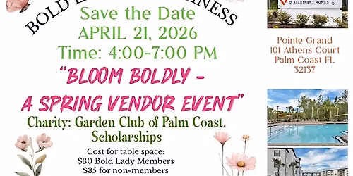Bloom Boldly - A Spring Vendor Event