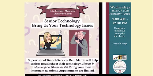 Senior Technology: Bring Us Your Technology Issues