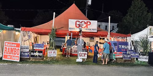 Geauga GOP Tent at the Great Geauga County Fair