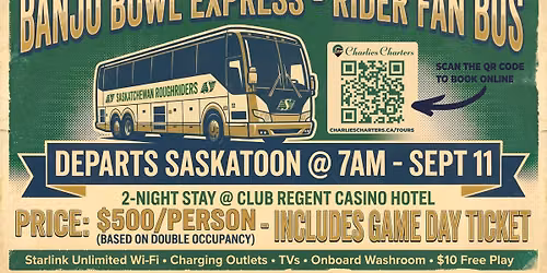 Rider Fan Bus to the Banjo Bowl!