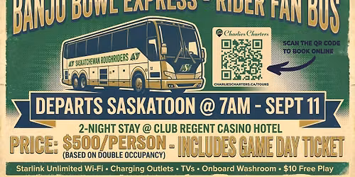 Rider Fan Bus to the Banjo Bowl!