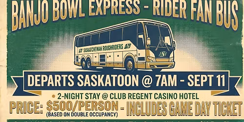 Rider Fan Bus to the Banjo Bowl!