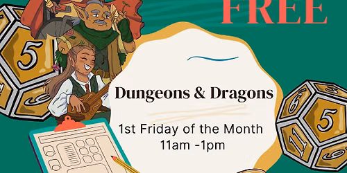 FREE Monthly Dungeons & Dragons