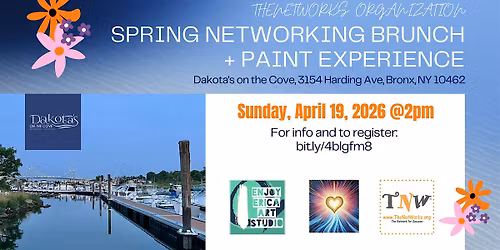 TheNetWorks Spring Networking Brunch + Paint Experience