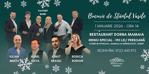 Sf\u00e2ntul Vasile - Restaurant Dorna Mamaia