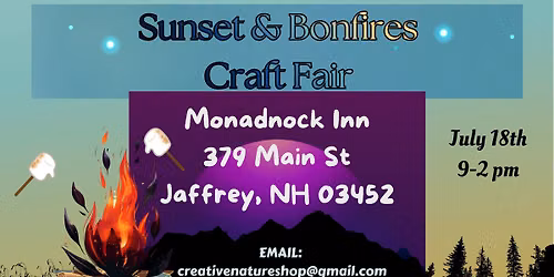 Sunset & Bonfires Craft Fair