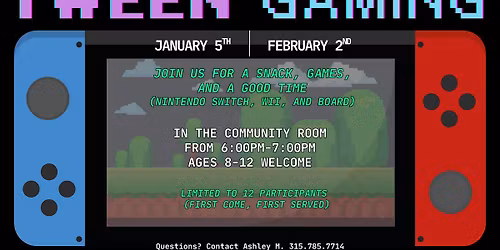 Ages 8-12 Tween Gaming