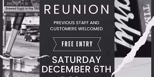 Charlys Reunion at Good Time Charly\u2019s!!!