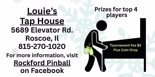 Stern Army- Louie's Silverball Sunday Monthly- January