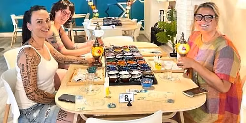 Mosaic Art Classes: Turkish Lamp Workshop