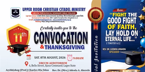 URCCM 11th Convocation - 2025\/2026