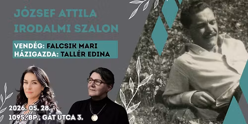 J\u00f3zsef Attila Irodalmi Szalon \u2013 Falcsik Mari k\u00f6nyvbemutat\u00f3ja