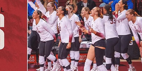 Boston College at Stanford Cardinal Womens Volleyball at Maples Pavilion