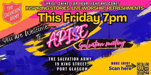 ARISE- stories of transformation and hope