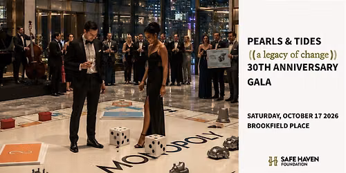 Pearls & Tides: Safe Haven Foundation's 30th Anniversary Gala