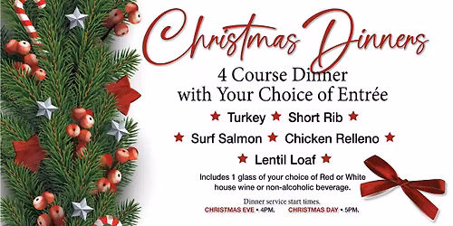 Qulture Christmas Day 4 Course Dinner