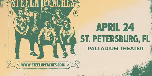 Steeln' Peaches: Allman Brothers Revue - Palladium Theater - Saint Petersburg, FL - Friday, April 24