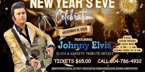 NEW YEAR'S EVE WITH JOHNNY ELVIS