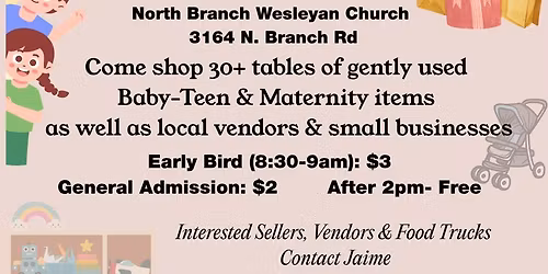 NB MomCo Mom2Mom & Craft Sale