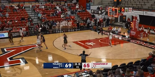 Toledo Rockets Women's Basketball vs. Youngstown State Penguins