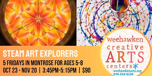 STEAM Art Explorers for Ages 5\u20138 in Montrose