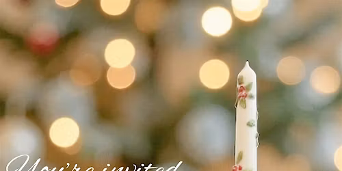 Merry & Lit Candle Soir\u00e9e