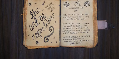 The Art of Reflection: a guided journaling experience